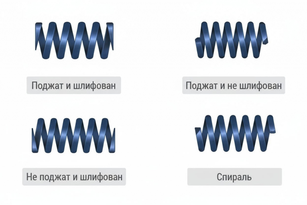 Пружины сжатия 